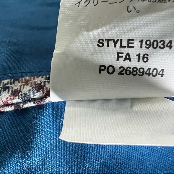 J.Crew Downtown Field Jacket S Ocean Blue - Picture 5 of 7